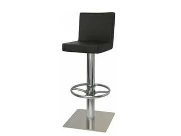 SG079 - Eco-leather stool with back by Vela Arredamenti - view 2